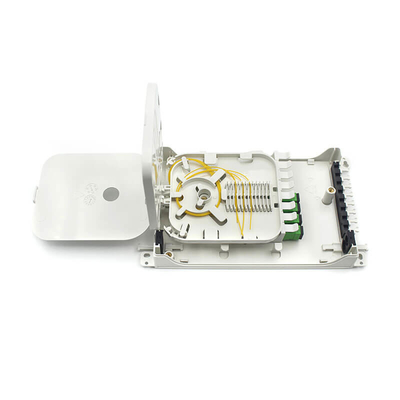 8 Cuadro de distribución de fibra óptica SC de núcleo blanco para centros de datos de alta densidad