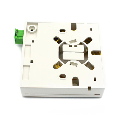Caja de terminación de fibra óptica instalada en la pared de la salida de fibra óptica para interiores FTTH