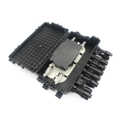 16F Caja de conexión de cable de fibra óptica exterior con adaptador TYCO para redes de metro