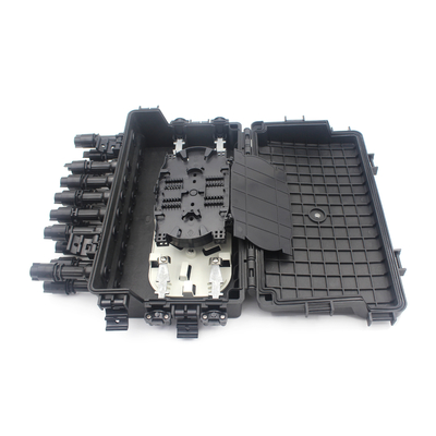 16F Caja de conexión de cable de fibra óptica exterior con adaptador TYCO para redes de metro