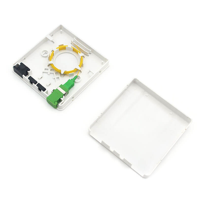 2 núcleos 4 núcleos de fibra óptica terminal de conexión ABS plástico para FTTH