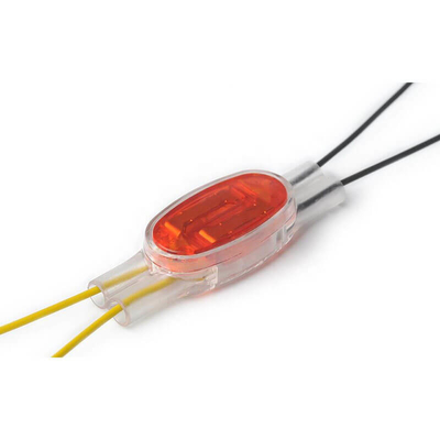 Rojo 19-24 AWG Scotchlok Butt conector gel lleno para la aplicación de cables PIC