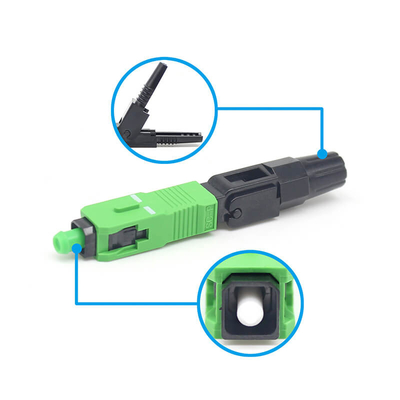 55/60cm SC UPC APC Conector montado en campo de fibra óptica