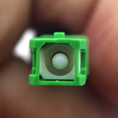 SC/APC Conector de fibra óptica de montaje rápido y de fusión en caliente