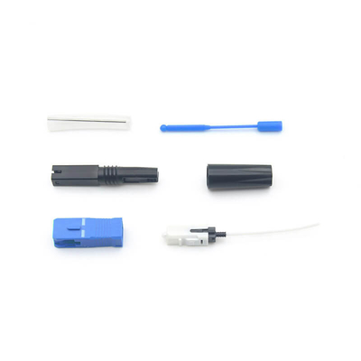 SC UPC Conector de ensamblaje rápido de fibra óptica de tipo fusión