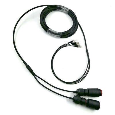 Adaptador de fibra óptica dúplex LC UPC FPM Conectores de cable de fibra óptica