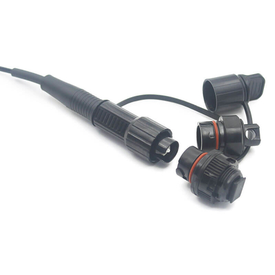 Conector de fibra óptica a prueba de agua para exteriores IP67 resistente a la corrosión