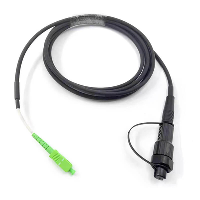 Conector de fibra mini Sc impermeable para el cable de parche FTTA 5.0mm
