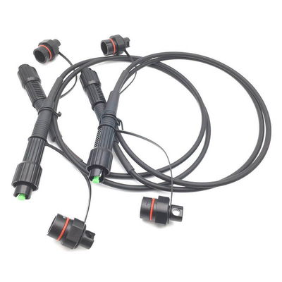 Conector de fibra mini Sc impermeable para el cable de parche FTTA 5.0mm