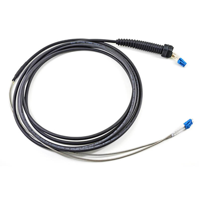 SM MM Conector de fibra óptica resistente al agua Duplex LC UPC NSN Boot
