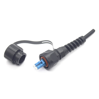 Casas de plástico Duplex Apc Conector de fibra Fibra óptica Cables de extremos