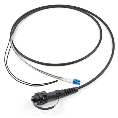 Casas de plástico Duplex Apc Conector de fibra Fibra óptica Cables de extremos