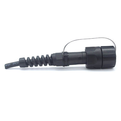 Conector reforzado de fibra óptica MPO ODVA impermeable IP67