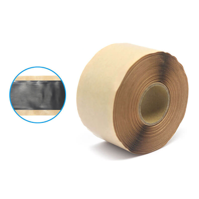 Cinta de vinilo de caucho de 101 mm x 3 m para todo tiempo cinta de vinilo de mastica resistente a la corrosión