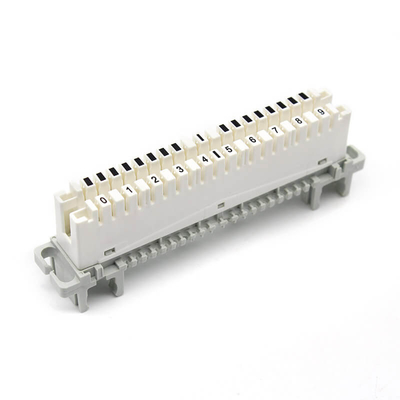 Modulo de distribución de bloque de terminales de ABS 10 en pareja Fosforo Bronce