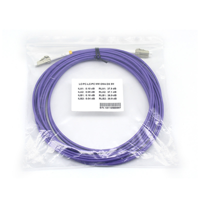 LSZH DX Fibra de parche de cables de parche de fibra óptica personalizados Multimodo