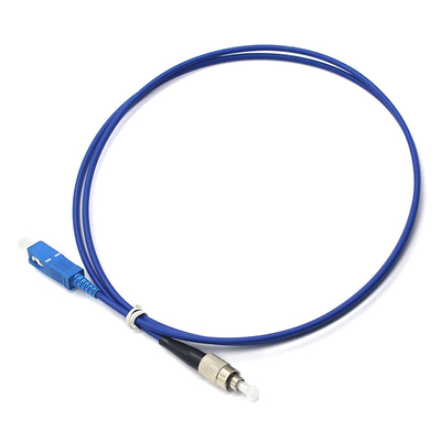 Los cables de parche de fibra personalizados de simplex SC UPC a FC UPC SM Tipo de modo