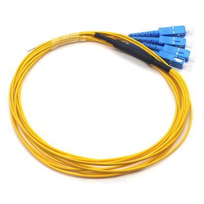 LSZH Duplex FC UPC a SC APC Cordón de parche de fibra óptica para conexión a Internet de alta velocidad