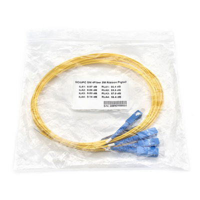 LSZH Duplex FC UPC a SC APC Cordón de parche de fibra óptica para conexión a Internet de alta velocidad