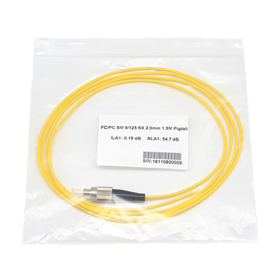Ensamblaje multimodo y monomodo de fibra óptica con conector FC UPC