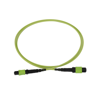 50/125 OM5 Jumper de fibra Mpo Mtp Cable de parche de fibra Mpo de PVC de 3,0 mm