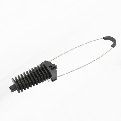 Clampada de anclaje FTTH estándar para soluciones de tensión de cables ADSS de fibra óptica no estándar