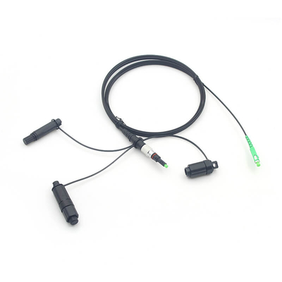 Conector rápido 3 en 1 Preconectado FTTH Drop Cable G657A2 SM