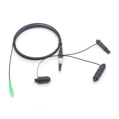 Conector rápido 3 en 1 Preconectado FTTH Drop Cable G657A2 SM