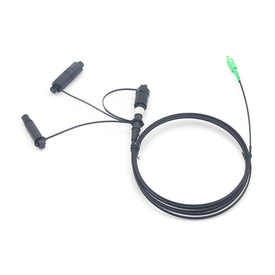 Tipo de pulido de fibra óptica SC-APC Cables de goteo preterminados
