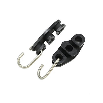 Clampada de anclaje de alambre aislado para exteriores ABS y acero galvanizado