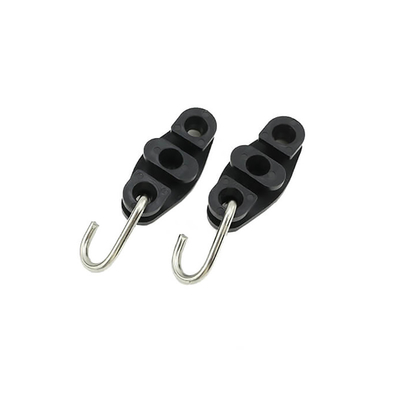 Clampada de anclaje de alambre aislado para exteriores ABS y acero galvanizado