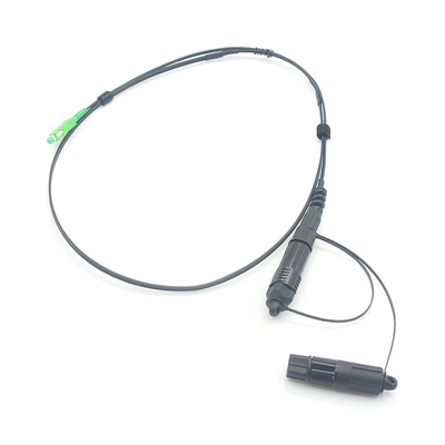 2 en 1 SC APC Conector rápido FTTH Cable de parche de caída Protección IP68