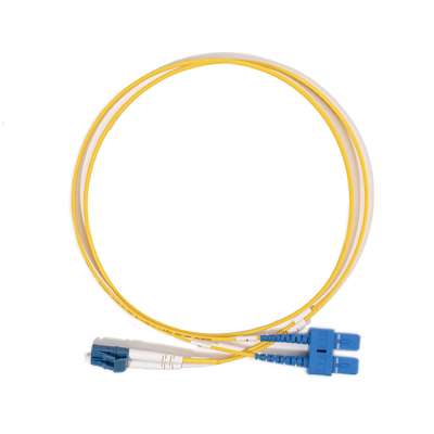 Sistema CATV Multimode Duplex Mini Sc Apc Adaptador de fibra óptica con brida