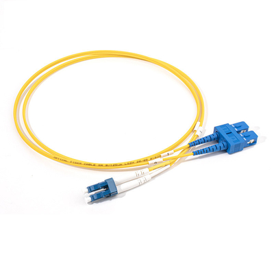 Sistema CATV Multimode Duplex Mini Sc Apc Adaptador de fibra óptica con brida