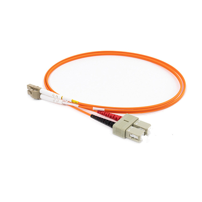 FTTH Duplex FC APC a FC UPC SM Cordón de parche de fibra óptica para y 1000 tiempos de conexión