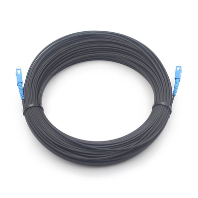 Interior 1 núcleo 2 núcleos 2.0x3.0mm SC UPC a SC UPC FTTH cable de caída de parche LSZH