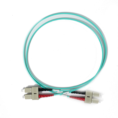 MM DX 2.0mm SC UPC a SC UPC Cable de conexión de fibra óptica de 7 metros LSHZ
