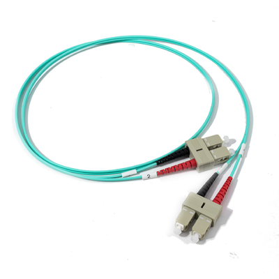 MM DX 2.0mm SC UPC a SC UPC Cable de conexión de fibra óptica de 7 metros LSHZ