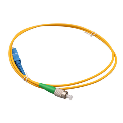 Cable de conexión de fibra óptica SC UPC a ST UPC 9/125μm para interiores LSZH monomodo simplex