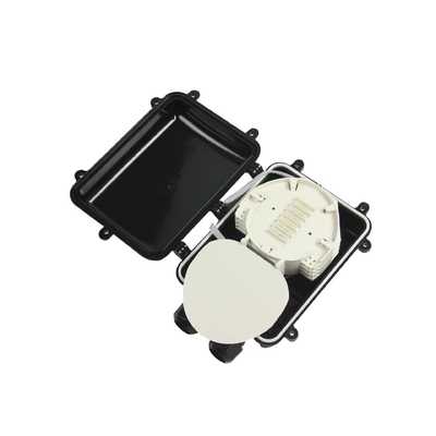 Mini Caja de Empalme de Cable Óptico de 48 núcleos, 2 Entradas 2 Salidas