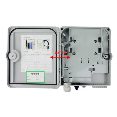 Caja de terminales de distribución de fibra óptica FTTH con divisor PLC 1:8