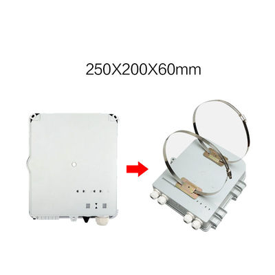 Caja de terminales de distribución de fibra óptica FTTH con divisor PLC 1:8