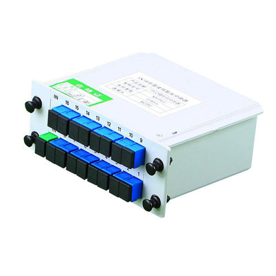 Divisor PLC tipo cassette de fibra óptica FTTH 1:16