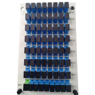SC UPC 1:64 Cásete de fibra óptica Tipo PLC Divididor 1m, 1,5m