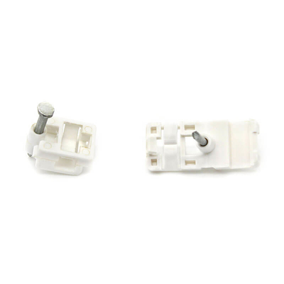 Clip de cable de fibra de acero y negro