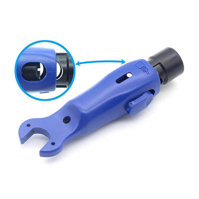 Herramienta de llave y pelacables industrial RG59 RG6 WF100