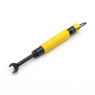 Llave de torsión de cabeza angular de 7/16 pulg. 30 lbs Mango amarillo