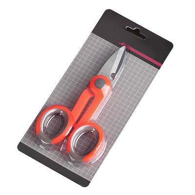 Tijeras para tijeras de Kevlar de acero inoxidable con mango PP+TPR