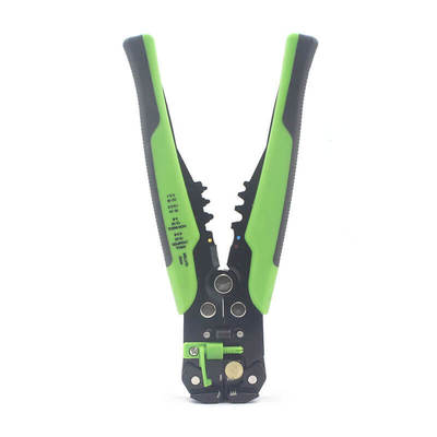 Pelacables automático de aleación de zinc con mango verde, capacidad 0.2-6mm2