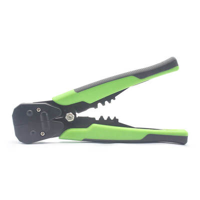 Pelacables automático de aleación de zinc con mango verde, capacidad 0.2-6mm2